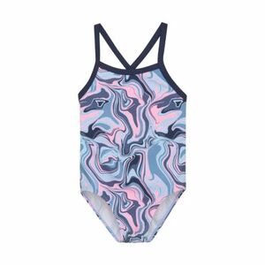 Dívčí plavky COLOR KIDS-Swimsuit Sporty, AOP, cerulean obraz
