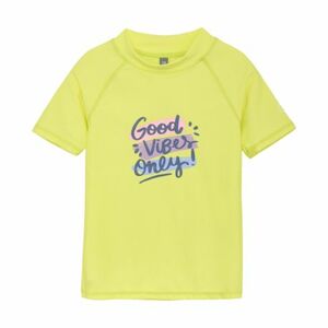 Dívčí tričko na koupání COLOR KIDS-T-shirt W. Print, limelight obraz