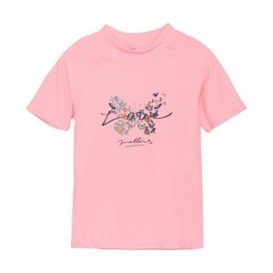 Dívčí tričko na koupání COLOR KIDS-T-shirt W. Print, salmon rose obraz