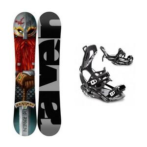 Raven Dwarf pánský snowboard + Raven FT360 black vázání - 160W cm + XL (EU 43-46) obraz