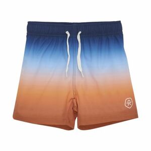 Chlapecké plavky COLOR KIDS-Swim Shorts, AOP, tangerine obraz