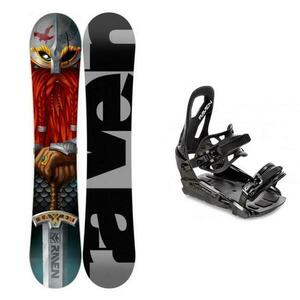 Raven Dwarf pánský snowboard + Raven S230 Black vázání - 160W cm + vázání M/L (EU 41-47) obraz