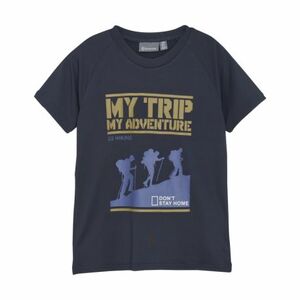 Chlapecké tričko s krátkým rukávem COLOR KIDS-T-shirt W. Print - S/S, total eclipse obraz