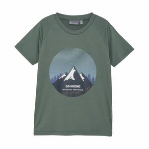 Chlapecké tričko s krátkým rukávem COLOR KIDS-T-shirt W. Print - S/S, dark forest obraz