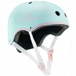 Raven Essto mint/pink helma - XS obraz