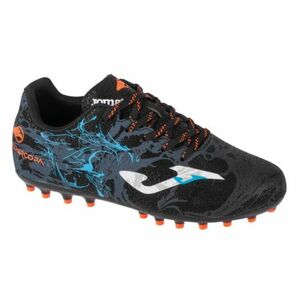 Chlapecké fotbalové kopačky outdoorové JOMA-Super Copa Jr FG black/turquoise obraz