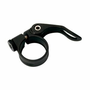 Objímka podsedlová LONGUS-Seat clamp AL 34, 9mm s RU čierna obraz