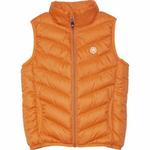 Chlapecká vesta COLOR KIDS-Waistcoat Quilted - Packable, orange obraz