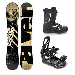 Raven Grizzly snowboard + Raven S230 Black vázání + Raven Target obuv - 159 cm + vázání M/L (EU 41-47) obraz
