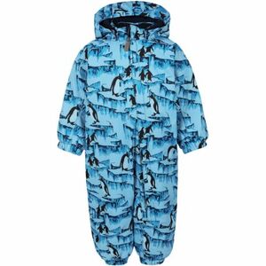 Chlapecký zimní overal COLOR KIDS-Coverall, AOP, AF 10.000, light blue obraz
