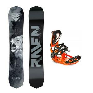 Raven Lion pánský snowboard + Raven RAGE Fastec FT360 vázání - 145 cm + XL (EU 43-46) obraz
