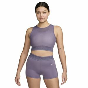 Dámské tréninkové tílko NIKE PRO-MESH TANK-509 DAYBREAK/WHITE obraz