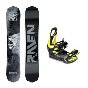 Raven Lion pánský snowboard + Raven S230 lime vázání - 145 cm + M/L (EU 41-47) obraz
