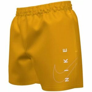 Chlapecké plavky NIKE SWIM-Split Logo Lap 4 inch -818-Laser orange obraz
