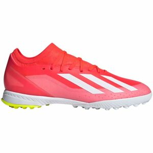 Pánské fotbalové kopačky turfy ADIDAS-X Crazyfast League M TF solar red/cloud white/solar yellow obraz