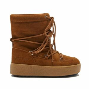 Dívčí kotníkové zimní boty MOON BOOT-JTRACK SUEDE, 001 cognac obraz