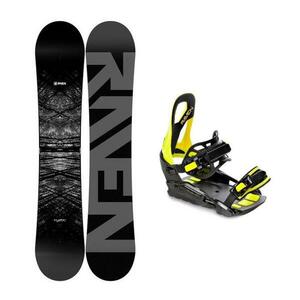 Raven Mystic snowboard + Raven S230 lime vázání - 158W cm + M/L (EU 41-47) obraz