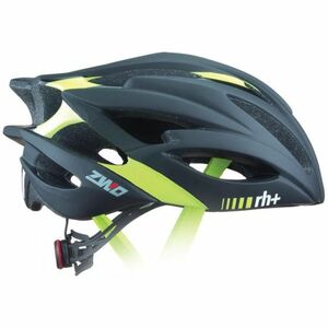 Cyklistická helma RH+-ZW0, matt black/shiny yellow fluo obraz