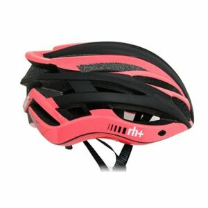 Cyklistická helma RH+-2in1, matt black/shiny salmon obraz