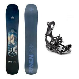 Raven PRO Legend snowboard + Raven Fastec FT360 black snowboardové vázání - 160W cm + XL (EU 43-46) obraz