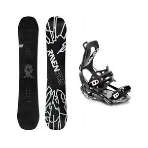 Raven PRO OpenMind Carbon snowboard + Raven Fastec FT360 black vázání - 145 cm + XL (EU 43-46) obraz