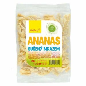 Wolfberry Ananas kousky sušené mrazem obraz