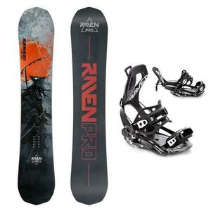 Raven PRO Sensei Carbon snowboard + Raven Fastec FT360 black snowboardové vázání - 160W cm + XL (EU 43-46) obraz
