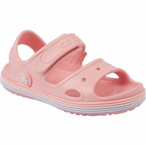 Dívčí sandály COQUI-Yogi baby pink rainbow obraz