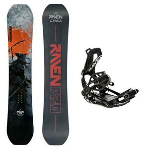 Raven PRO Sensei Carbon snowboard + Raven Fastec FTM450 multientry vázání - 160W cm + XL (EU 43-46) obraz