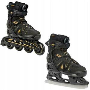 Raven Pulse PRO Black/Gold - EU 43-46, pánský (hokejový) obraz