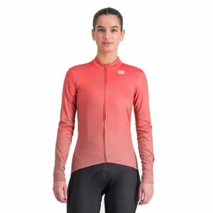 Dámský cyklistický dres s dlouhým rukávem SPORTFUL-Rocket w thermal jersey, pompelmo pink obraz