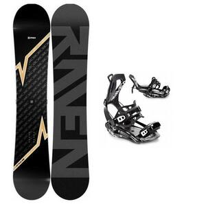 Raven Pulse snowboard + Raven FT360 black snowboardové vázání + sleva 400, - na příslušenství - 170 cm wide + L (EU 41-44) obraz