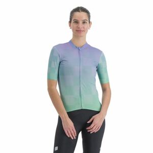 Dámský cyklistický dres s krátkým rukávem SPORTFUL-Rocket w jersey, chalk violet jade cream obraz