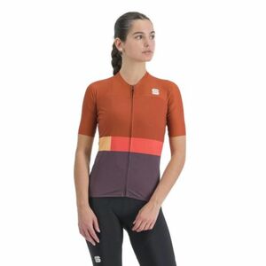 Dámský cyklistický dres s krátkým rukávem SPORTFUL-Snap w jrs, huckleberry cayenna red obraz