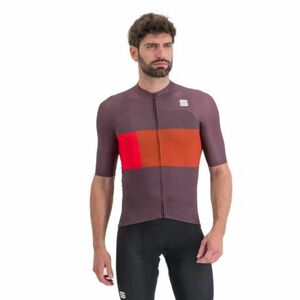 Pánský cyklistický dres s krátkým rukávem SPORTFUL-Snap jersey, huckleberry obraz