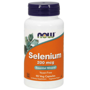 NOW Foods Selenium 200 mcg obraz