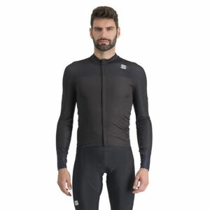 Pánský cyklistický dres s dlouhým rukávem SPORTFUL-Bodyfit pro jersey, black galaxy blue obraz