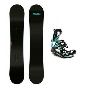 Raven Pure mint dámský snowboard + Raven FT360 black/mint dámské vázání - 150 cm + M (EU 39-42) obraz