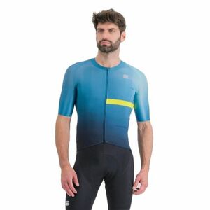 Pánský cyklistický dres s krátkým rukávem SPORTFUL-Bomber jersey, berry blue cedar obraz