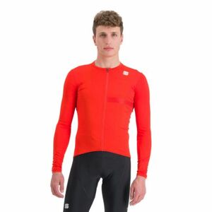 Pánský cyklistický dres s dlouhým rukávem SPORTFUL-Matchy long sleeve jersey, chili red obraz