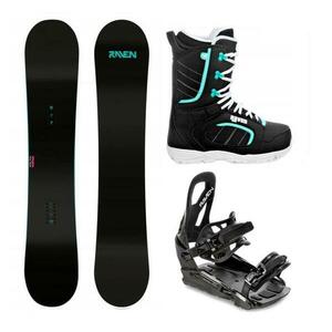 Raven Pure mint snowboard + Raven S230 Black vázání + Raven Diva black/mint boty - 143 cm + vázání M/L (EU 41-47) obraz