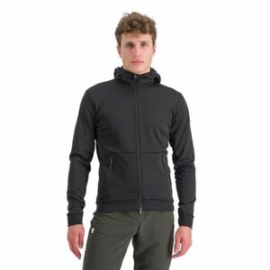 Pánská cyklistická bunda s kapucí SPORTFUL-Metro softshell, black obraz
