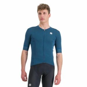 Pánský cyklistický dres s krátkým rukávem SPORTFUL-Monocrom jersey, blue sea obraz