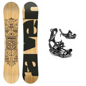 Raven Solid classic snowboard + Raven FT360 black vázání + sleva 300, - na příslušenství - 168W cm + XL (EU 43-46) obraz