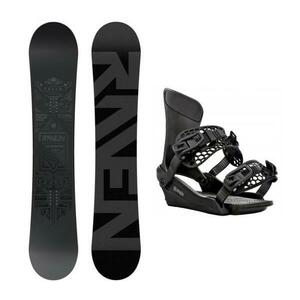 Raven Solid steel snowboard + Raven PRO King black snowboardové vázání - 149 cm + XL (EU 46-48) obraz