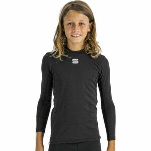 Dětské termo triko s dlouhým rukávem SPORTFUL-Td mid long sleeve kid top, black obraz
