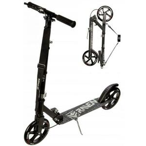 Raven Straight black 200 mm skládací koloběžka s ruční brzdou obraz