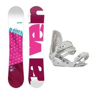 Raven Style Pink dámský snowboard + Gravity G2 Lady white vázání - 150 cm + M (EU 38-42) obraz