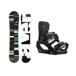 Raven Supreme black/mint dámský snowboard + Gravity Rise black vázání - 151 cm + M (EU 38-41) obraz