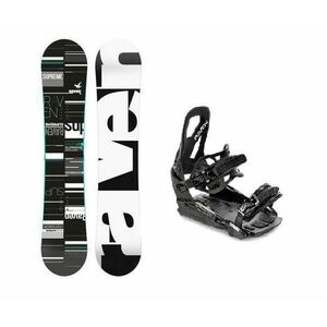 Raven Supreme black/mint dámský snowboard + Raven S230 Black vázání - 151 cm + vázání M/L (EU 41-47) obraz